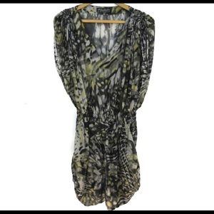 NEW All Saints Spitalfields Katana Beach Silk Dress, size 10 (UK)